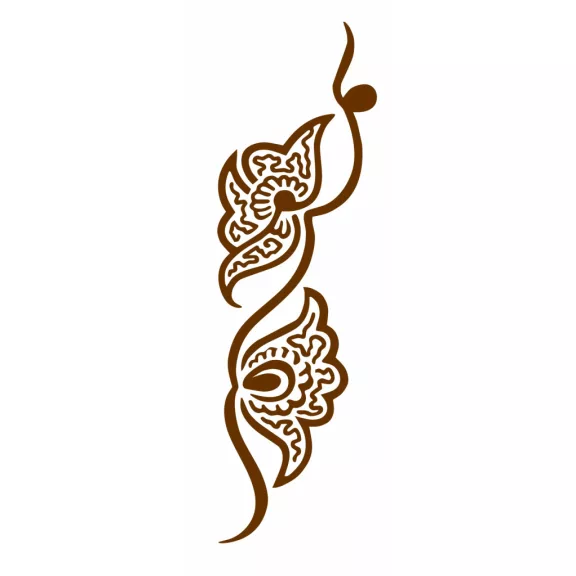Inda henna sablon
