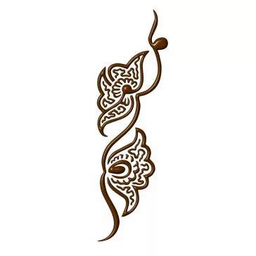 Inda henna sablon