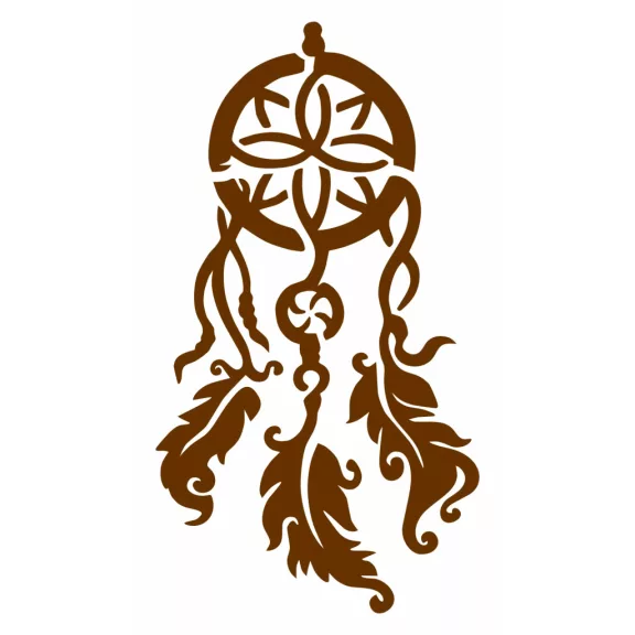 Álomcsapda henna matrica, sablon.