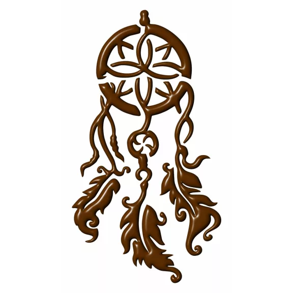 Álomcsapda henna matrica, sablon.