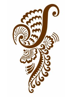 henna sablon, stencil