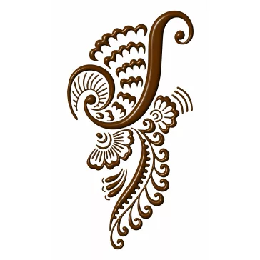 henna sablon, stencil