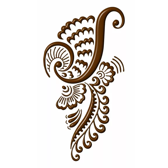 henna sablon, stencil