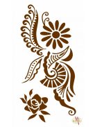 Mk Body Deco Henna sablon - Virág 19
