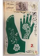 Mk Body Deco Henna sablon szett - kéz, láb minta /többféle/