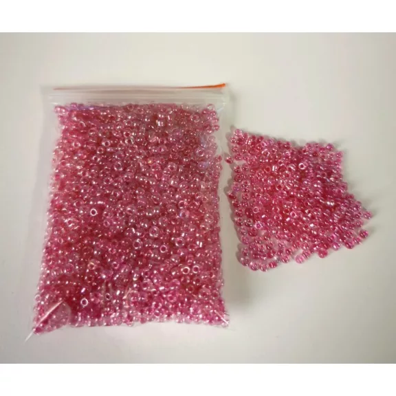 Kásagyöngy - gyöngyház 25g több színben 2 mm