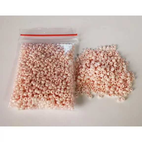 Kásagyöngy - gyöngyház 25g több színben 2 mm