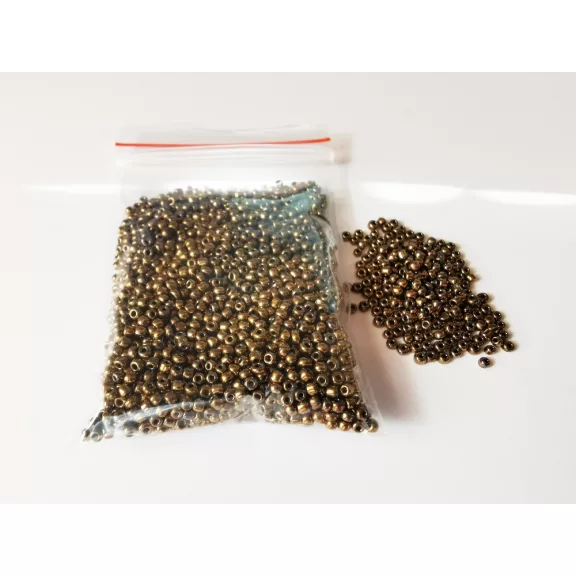 Kásagyöngy - gyöngyház 25g több színben 2 mm