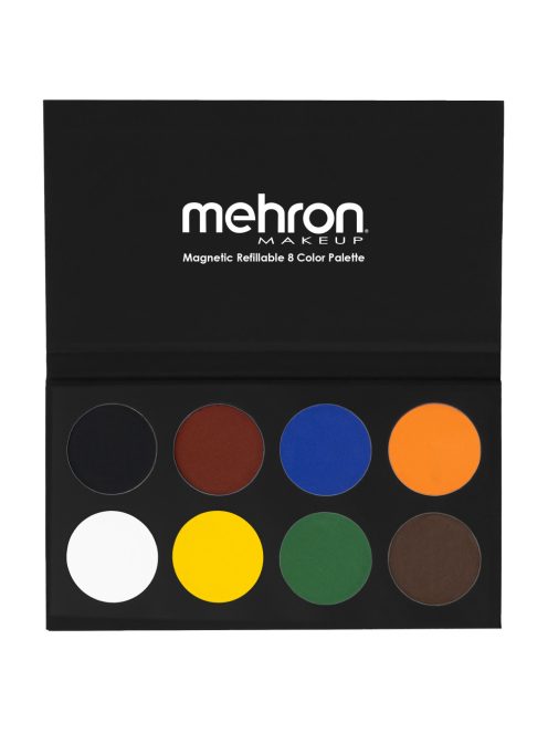 Mehron Paradise AQ Basic 8 színű arcfesték készlet - Alap színek