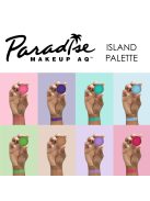 Mehron Paradise Makeup AQ Island paletta – 8 matt pasztell szín