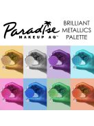 Mehron Paradise Makeup AQ - 8-color palette - Brillant