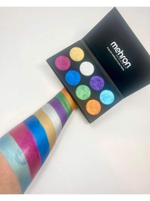 Mehron Paradise Makeup AQ - 8-color palette - Brillant