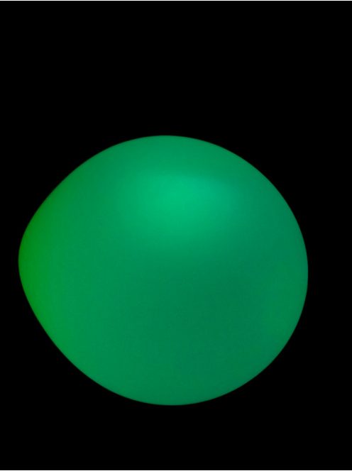 UV neon sárga latex gömb lufi 30 cm UV fényben világít