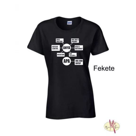 Kereknyakú Póló - Anya->