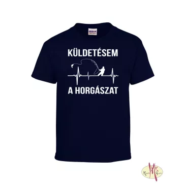 Kereknyakú Póló - Küldetésem a Horgászat