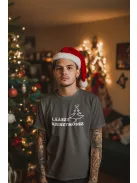 Laaszt Krisztmössz póló, vicces karácsonyi ajándék, Last Christmas póló, ünnepi póló