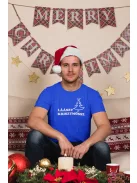 Laaszt Krisztmössz póló, vicces karácsonyi ajándék, Last Christmas póló, ünnepi póló