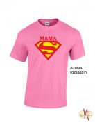 Kereknyakú Póló - Supergirl Mama, Mami, Nagyi