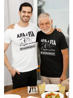 Apa és fia póló – Kényelmes és egyedi szett minden apának és fiának