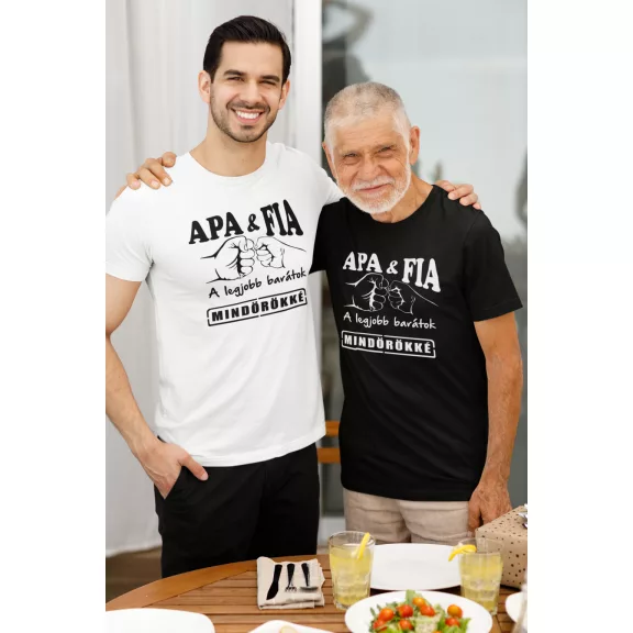 Apa és fia póló – Kényelmes és egyedi szett minden apának és fiának