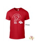 Kereknyakú Póló - Horgászni mentem ----> munka