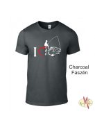 Kereknyakú Póló - I Love Horgászat