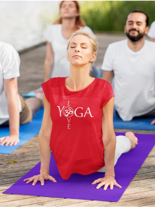 Kereknyakú Póló - Love Yoga