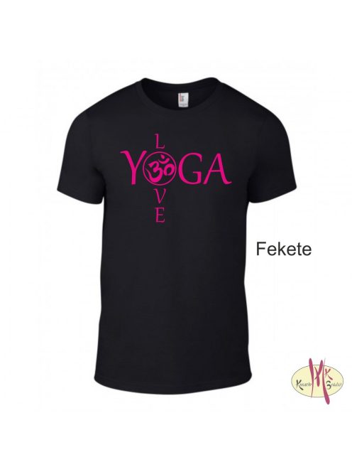 Kereknyakú Póló - Love Yoga