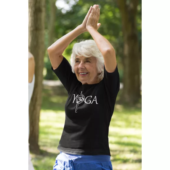 Kereknyakú Póló - Love Yoga