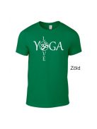 Kereknyakú Póló - Love Yoga