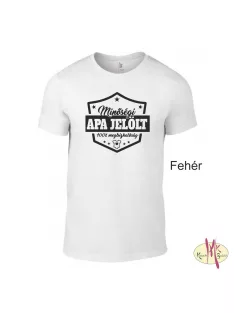 Kereknyakú Póló - Minőségi Apa jelölt