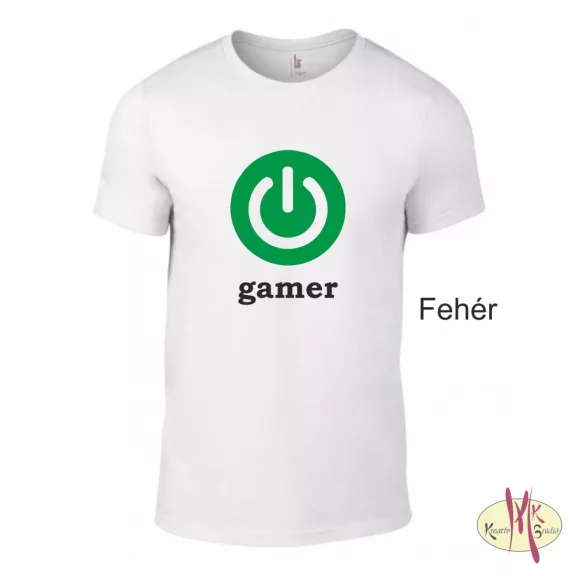 Kereknyakú Póló - gamer