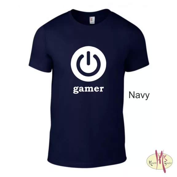 Kereknyakú Póló - gamer