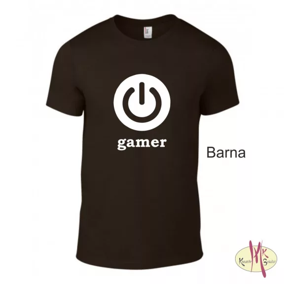 Kereknyakú Póló - gamer