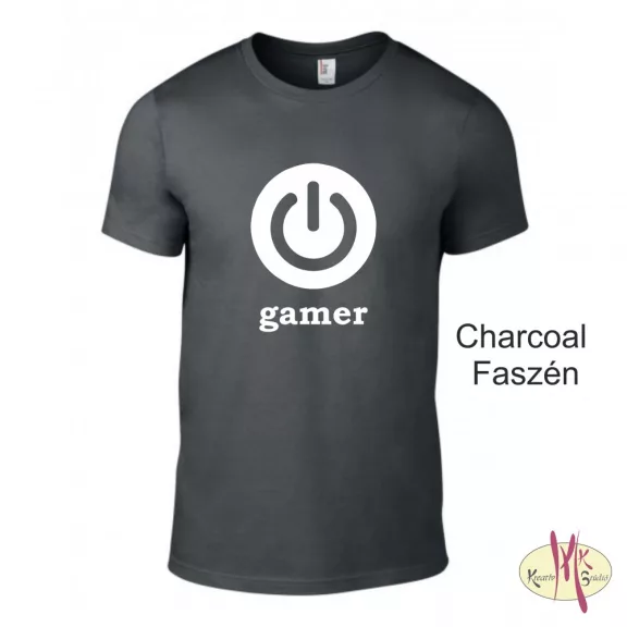 Kereknyakú Póló - gamer