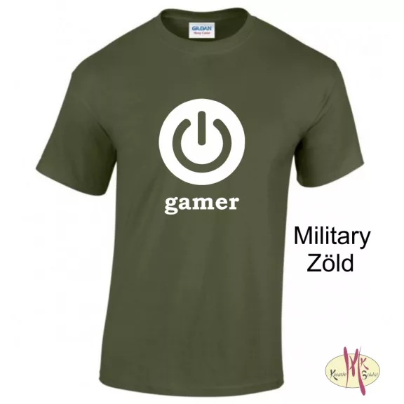 Kereknyakú Póló - gamer