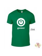 Kereknyakú Póló - gamer