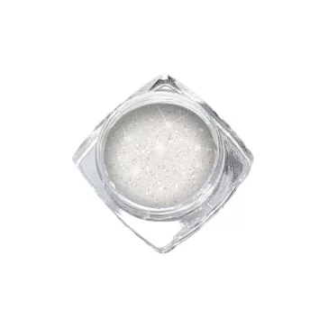 KiviArt Kozmetikai Csillámpor White C04A - Fehér Glitter Csillámtetováláshoz és Arcfestéshez