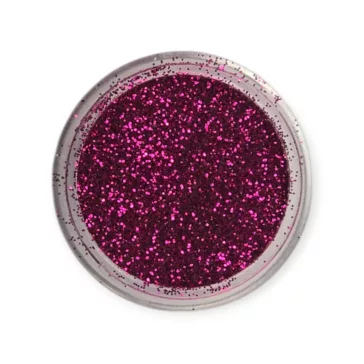 Kozmetikai Csillámpor Sötét Mályva - Finom Szemcsés Glitter Csillámtetováláshoz