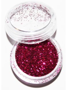 Kozmetikai Csillámpor Sötét Mályva - Finom Szemcsés Glitter Csillámtetováláshoz