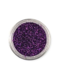 KiviArt Kozmetikai Csillámpor Purple - Élénk Lila Glitter Csillámtetováláshoz
