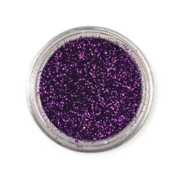 KiviArt Kozmetikai Csillámpor Purple - Élénk Lila Glitter Csillámtetováláshoz