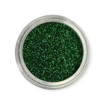 KiviArt Kozmetikai Csillámpor Dark Green LB600 - Sötétzöld Glitter Csillámtetováláshoz