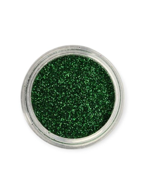 KiviArt Kozmetikai Csillámpor Dark Green LB600 - Sötétzöld Glitter Csillámtetováláshoz