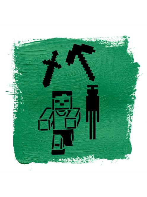 Arcfestő sablon - Minecraft