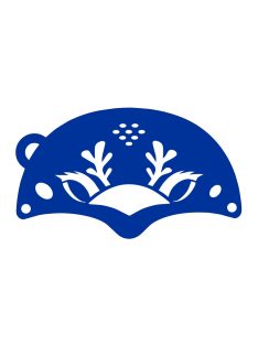 Arcfestő sablon - Bambi, Őz