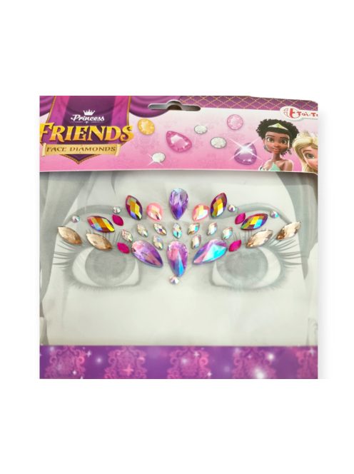 Strasszkő öntapadós Homlok strasszkő - Princess Friends