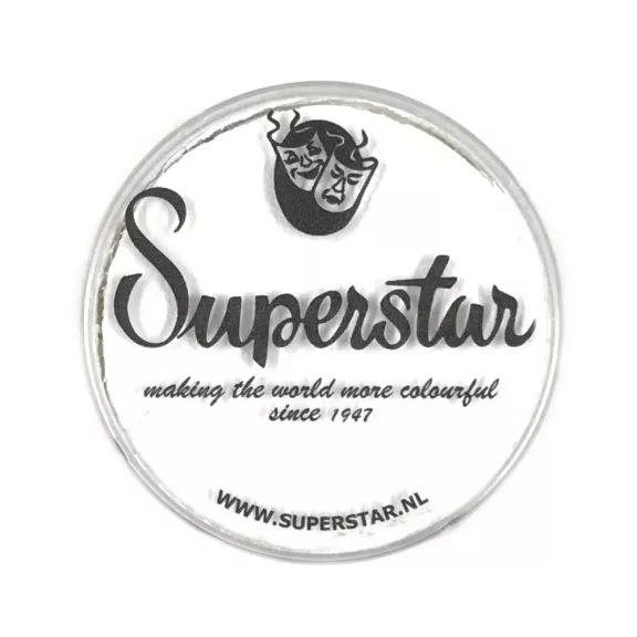 Superstar arcfesték - Fehér 16g /White/
