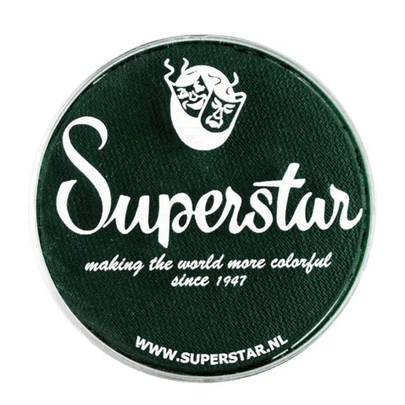 Superstar arcfesték - Sötétzöld 