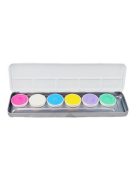 Superstar 6 színű arcfesték készlet - Pasztell Unikornis színek /6 Pastel Unicorn colours palette/